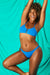 Europe Bikini Bottom - Water Blue
