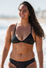 Triangle Bikini Top - Metallic Shark Tooth - Metallic Shark Tooth / XS