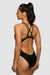 Murray Swim Onesie - Black