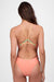 Perry Swim Onesie - Tangelo Contrast