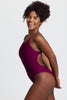 Brandon Swim Onesie - Cabernet - 26 / Cabernet