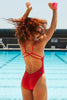 Michele One Piece Swimsuit - Candy Apple - Candy Apple / 26